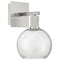 Access Lighting Port Nine Burgundy, Burgundy LED Wall Sconce, Brushed Steel Finish, Seeded Glass 63145LEDD-BS/SDG - alternate 5